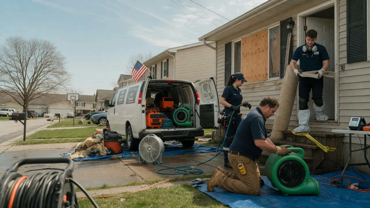 Water Damage Restoration in Froid, MT near me